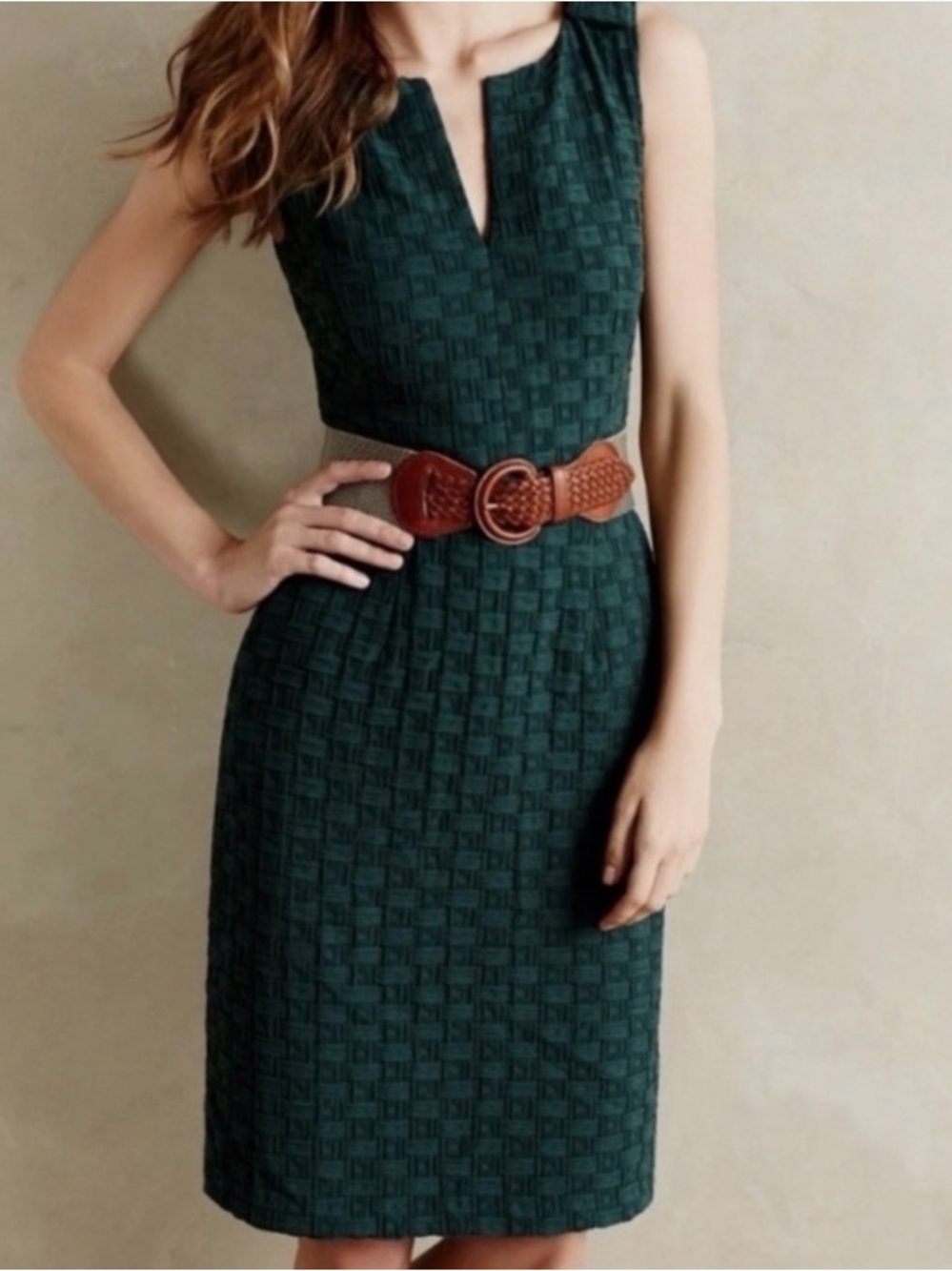 Anthropologie x Tabitha Quilted Tema Dress